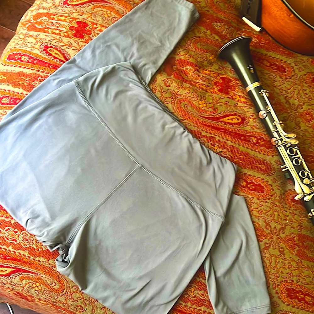 Large Athletic Pants, light purple/gray